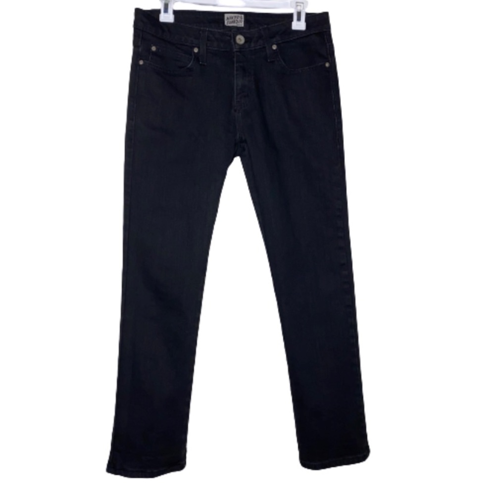 Naked & Famous Denim Skinny Guy Black Jeans 31